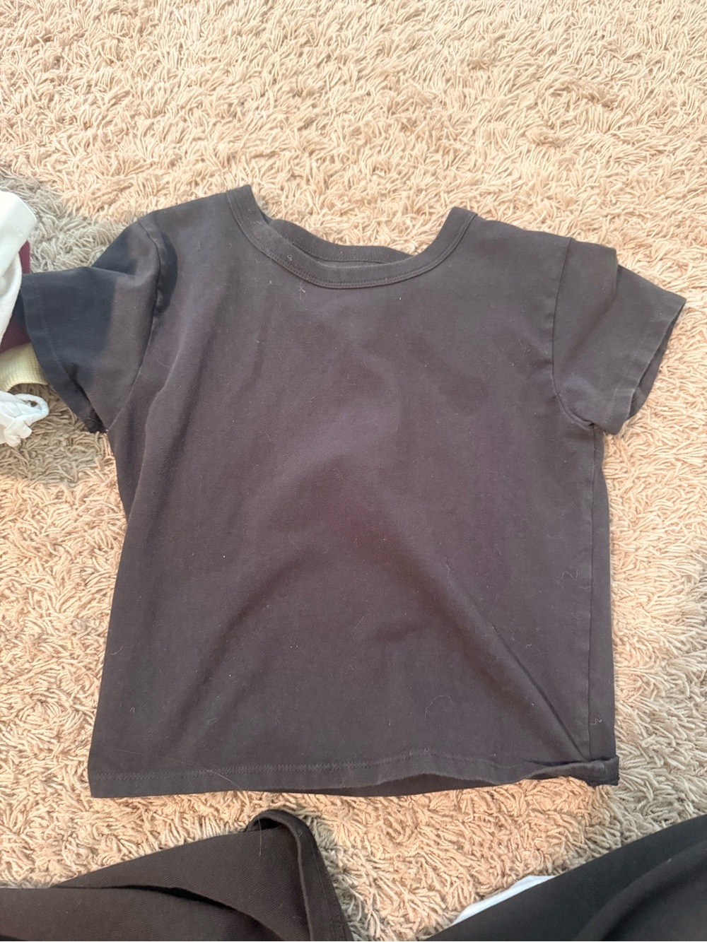 John galt basic black tee